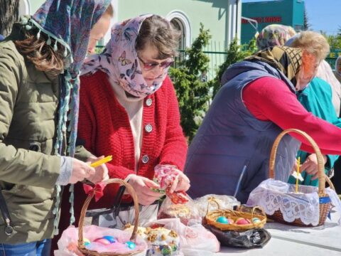 В Богородском округе православные верующие освятили куличи и яйца Новости Ногинска 